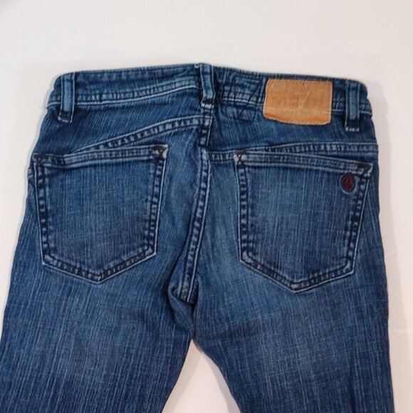 Volcom 2x4 jeans tight fit denim blue men's youth size 26 - Picture 4 of 13